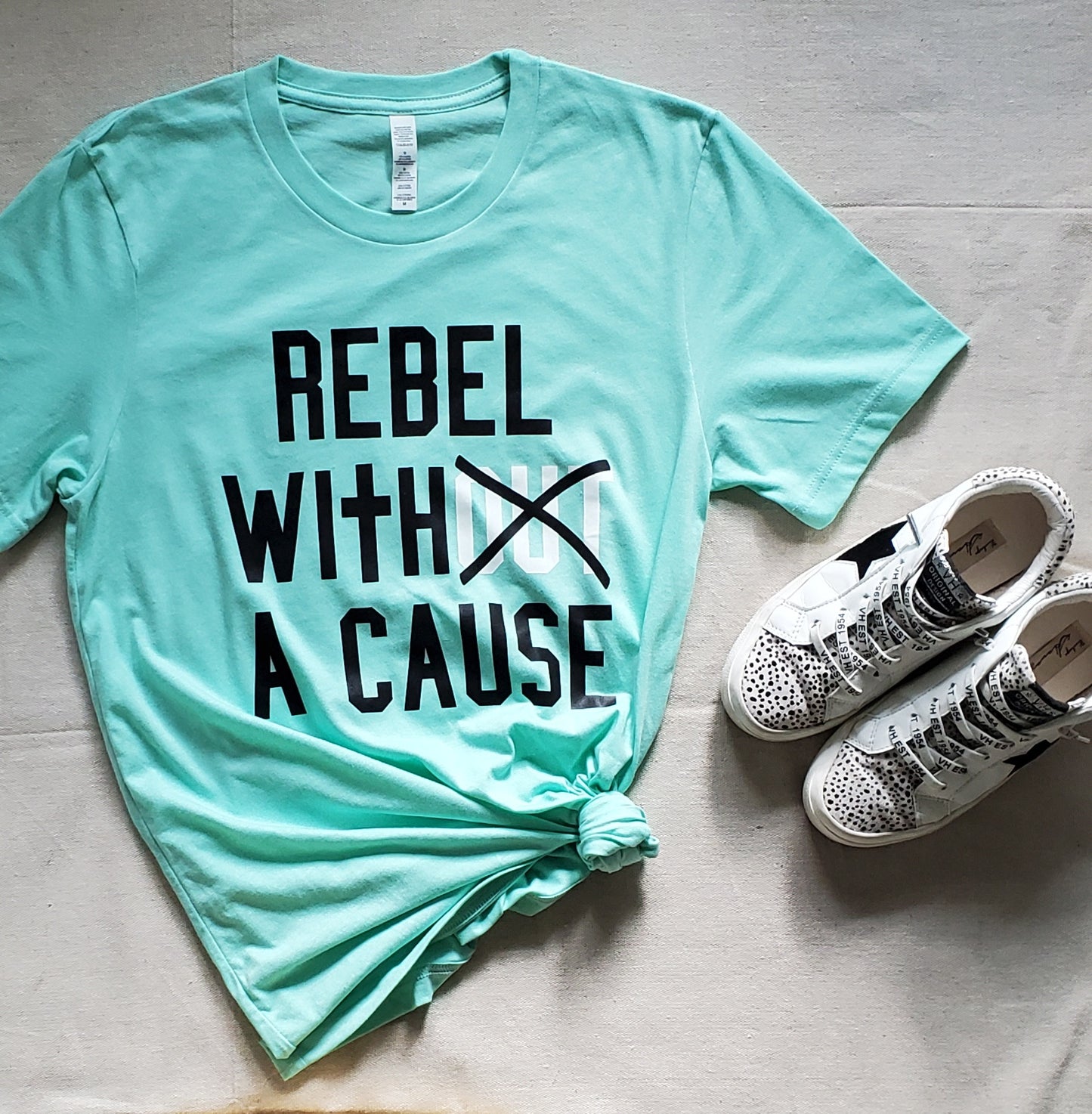 Rebel with a cause / Heavenly soft tshirt